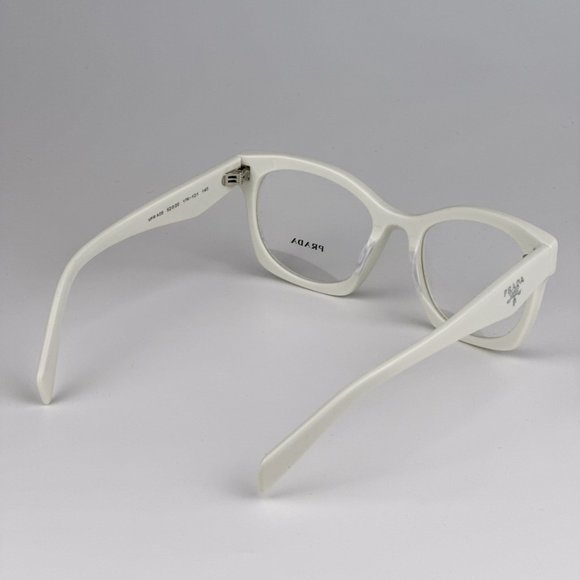 Prada PRA05V 17K1O1 BRAND NEW Eyeglasses White Ivory Women Square Unisex - Picture 7 of 11